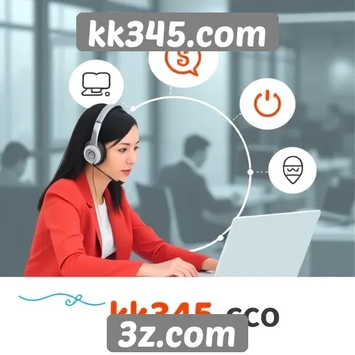 Avaliação dos serviços de suporte ao cliente no kk345.com
