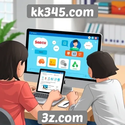Novos recursos interativos no site kk345.com